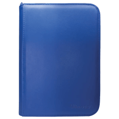Vivid 4-Pocket Zippered PRO-Binder - Blue